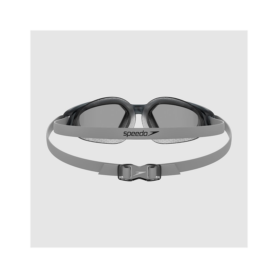 Unisex-Hydropulse-Schwimmbrille Weiß/Grau