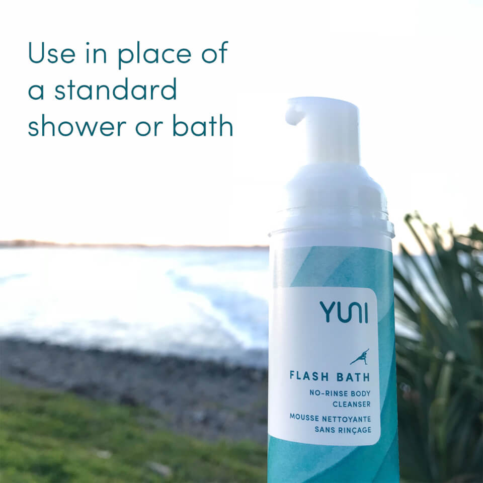 Yuni Beauty Flash Bath No-Rinse Body Cleansing Foam 118ml