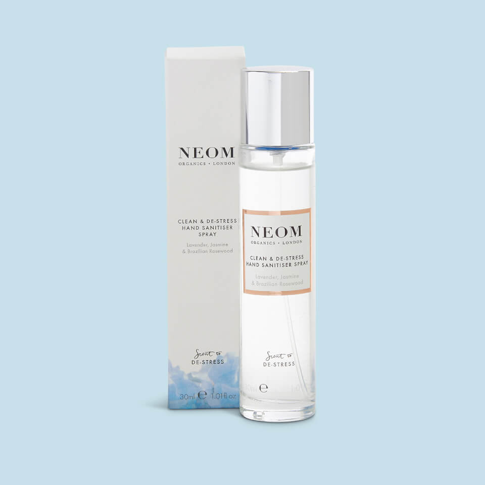 NEOM Clean & De-Stress Hand Sanitising Spray 30ml