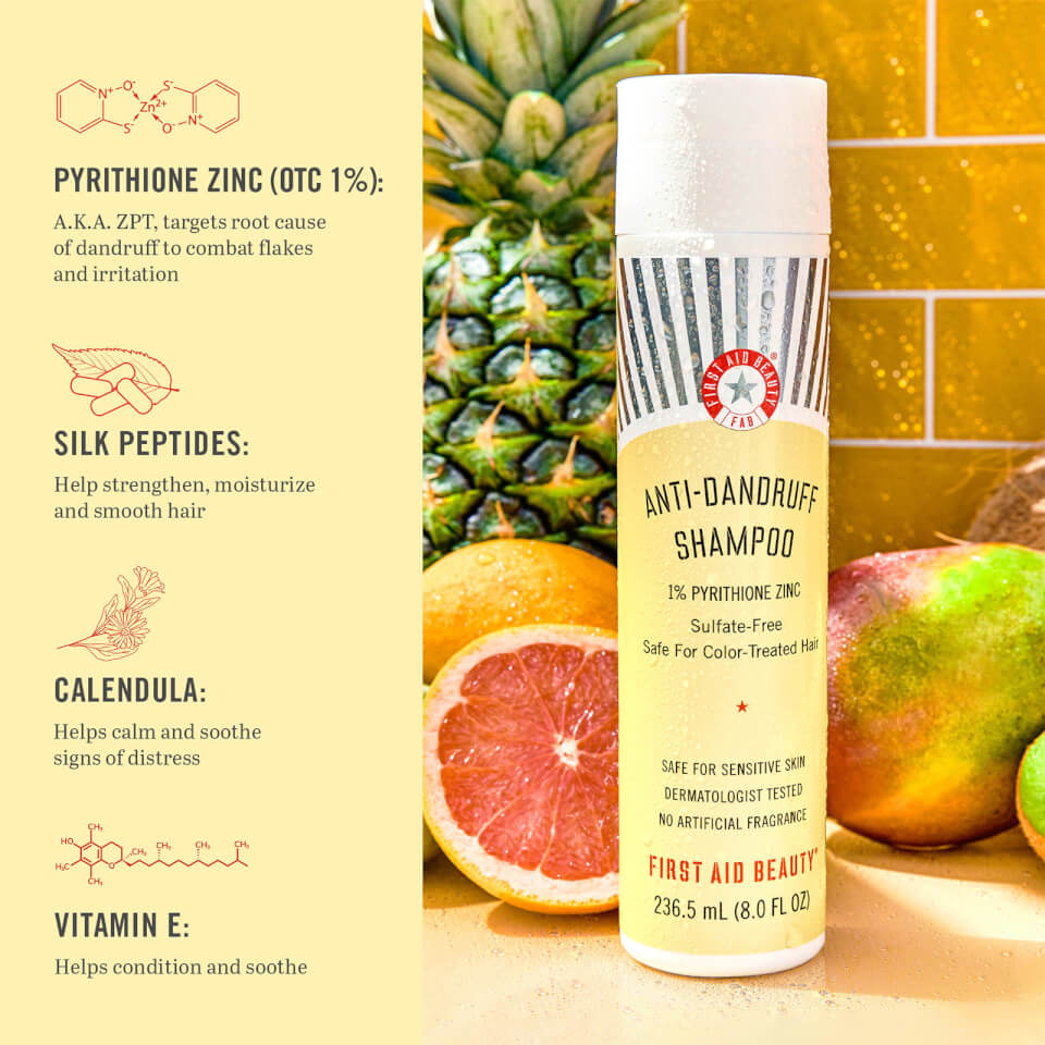 First Aid Beauty AntiDandruff Shampoo with 1 Pyrithione Zinc
