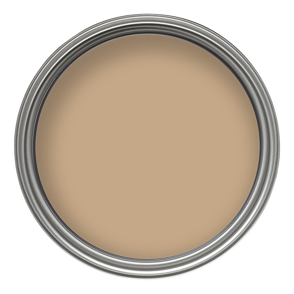 CRAFTED by Crown Flat Matt Interior Wall, Ceiling and Wood Paint Rustic Twine® - 2.5L