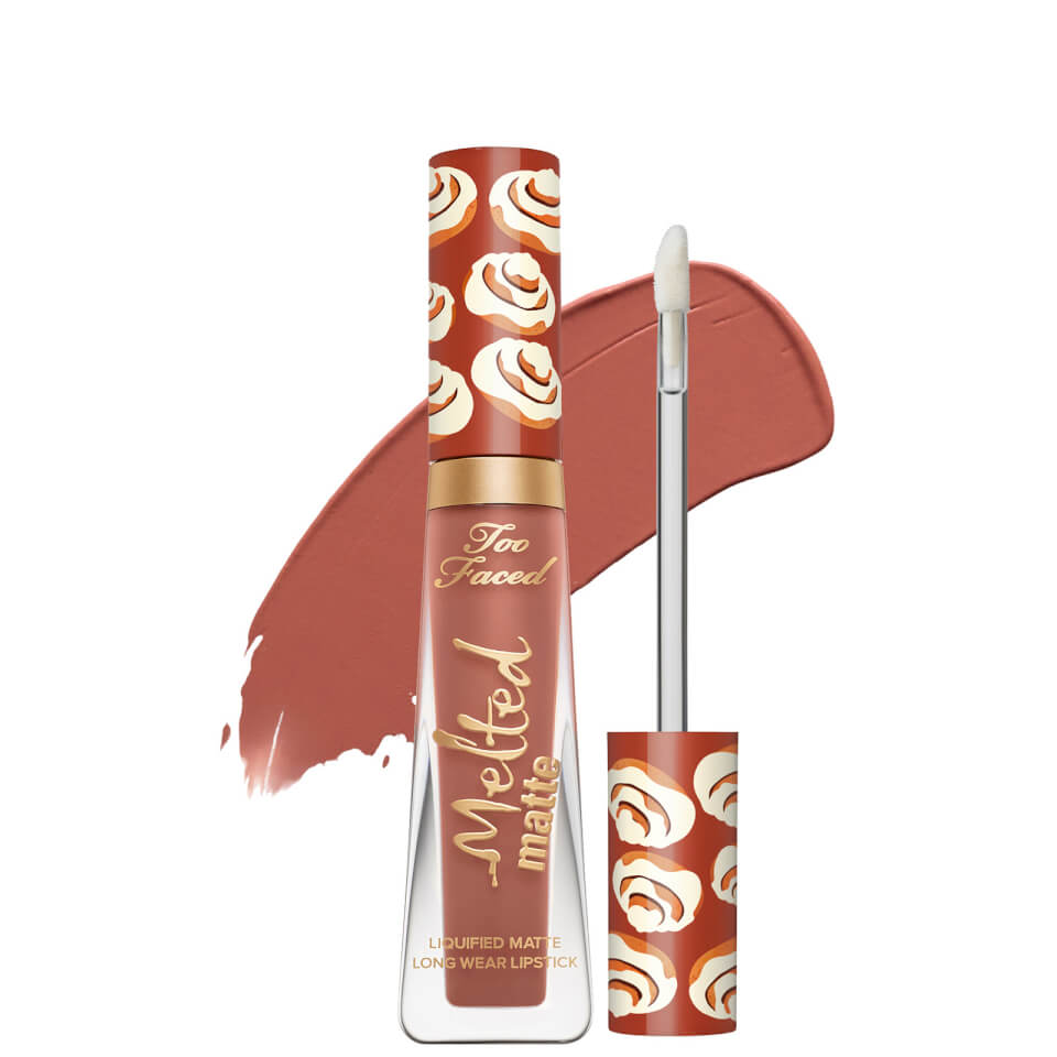 Too Faced Limited Edition Melted Matte Cinnamon Bun Longwear Liquid Lipstick