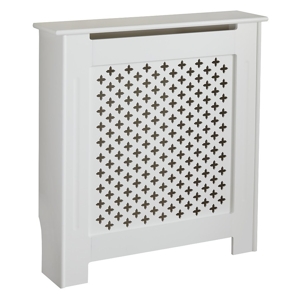 Lloyd Pascal Radiator Cover with Classic Style in White - Mini