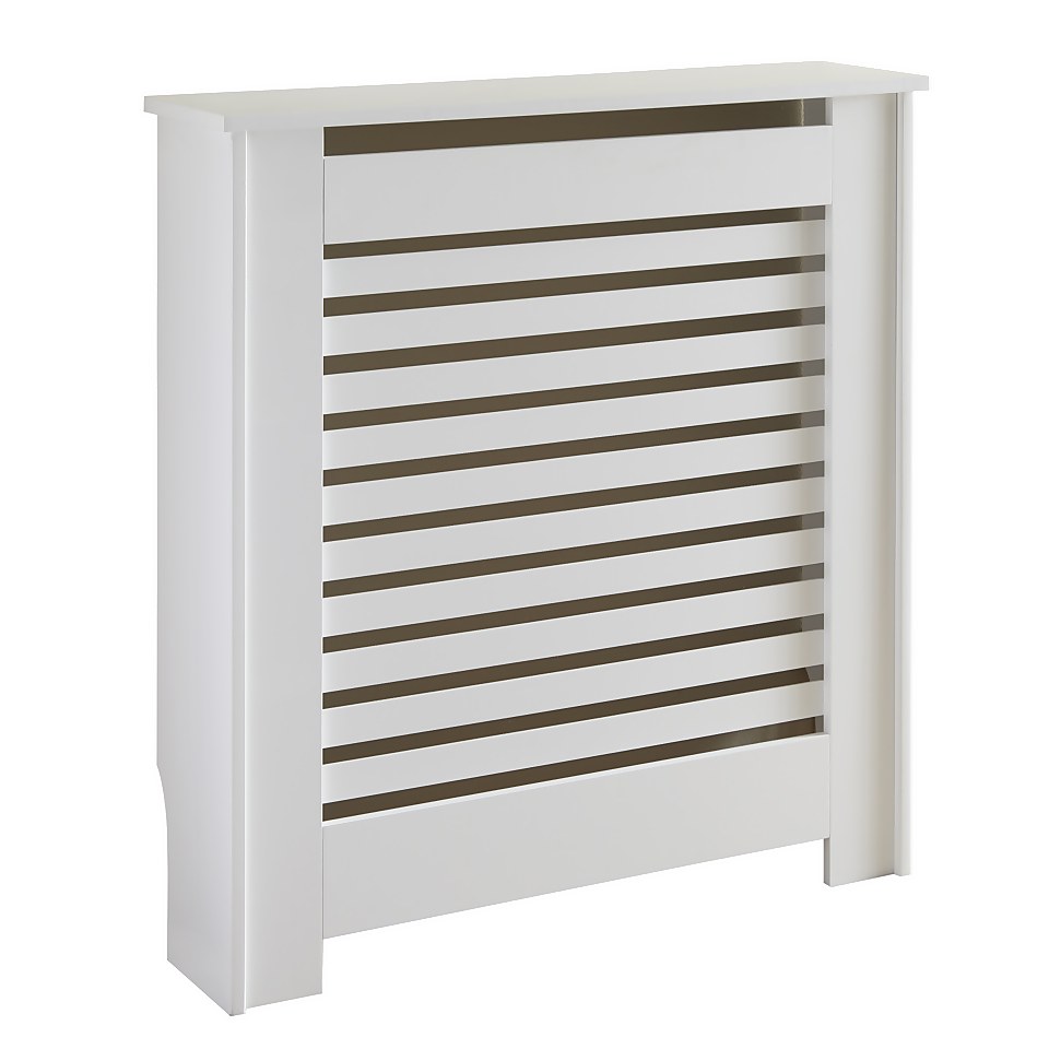 Lloyd Pascal Radiator Cover with Contemporary Style in White - Mini