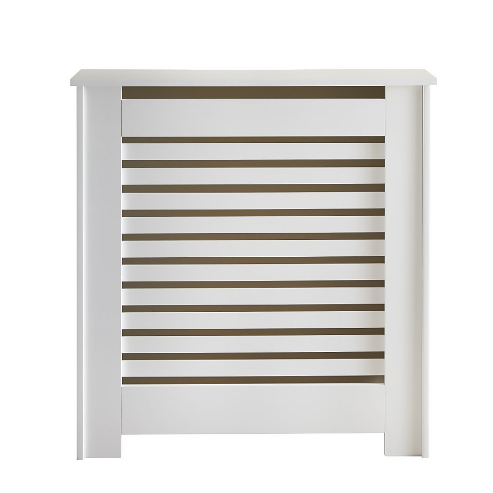 Lloyd Pascal Radiator Cover with Contemporary Style in White - Mini
