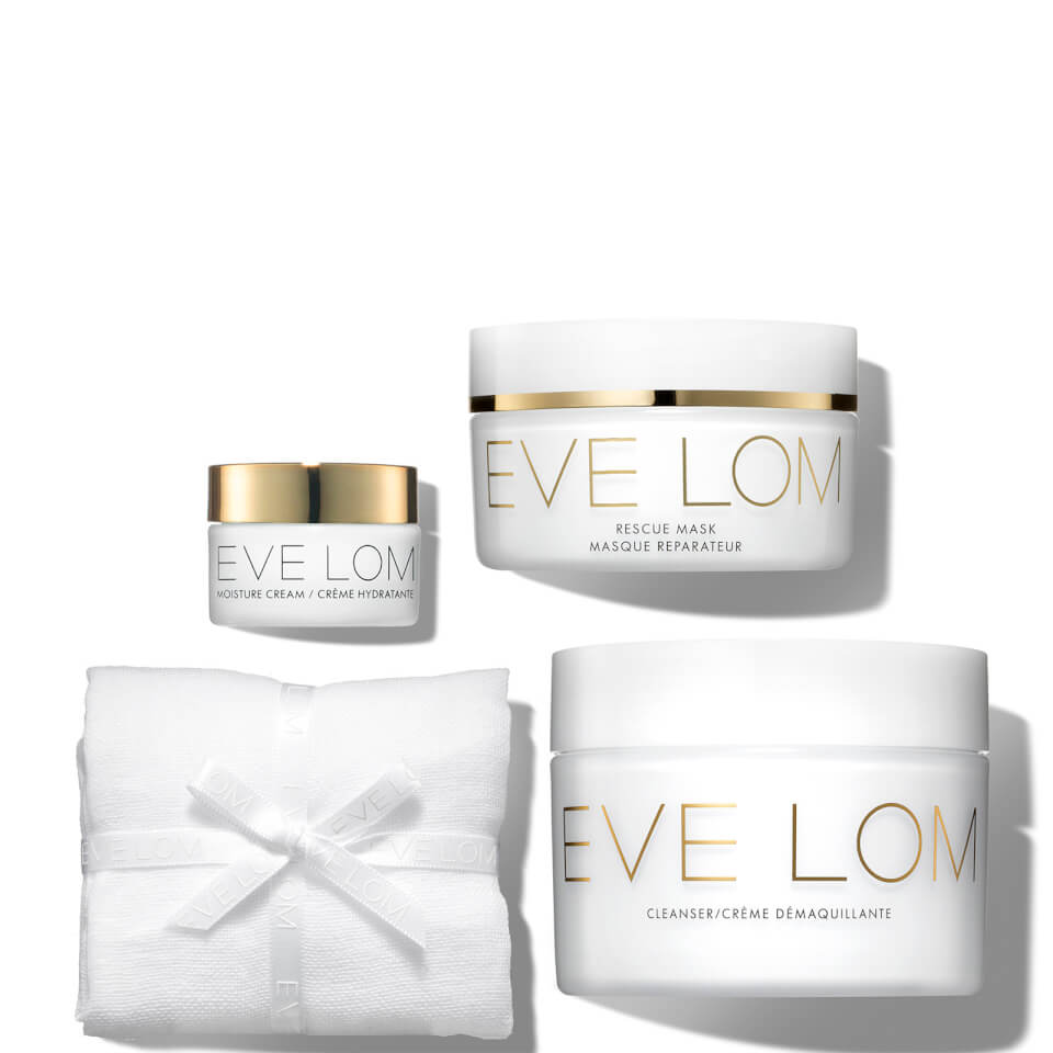 Eve Lom Holiday Deluxe Hut Group Exclusive Rescue Ritual Gift Set