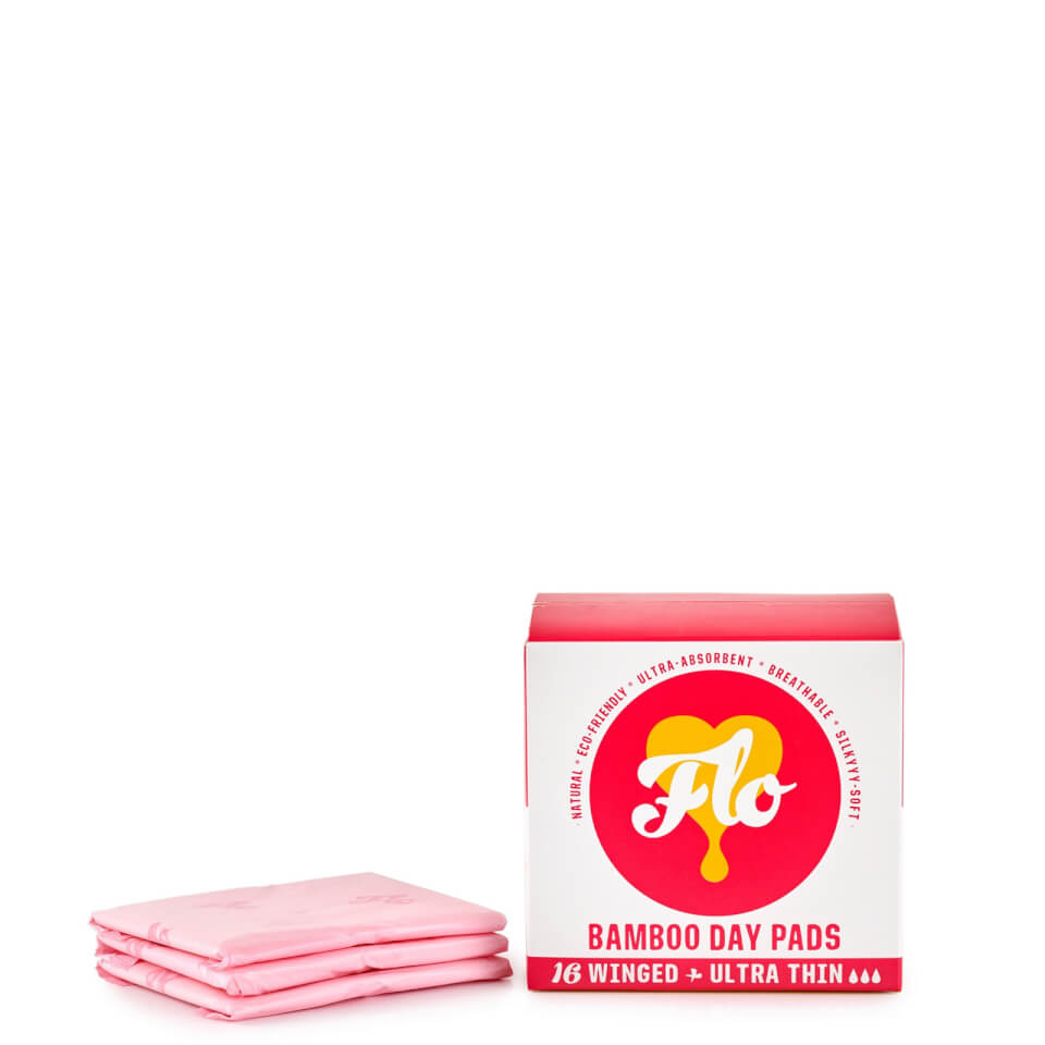 FLO Bamboo Day Pad Pack (16 Pads)