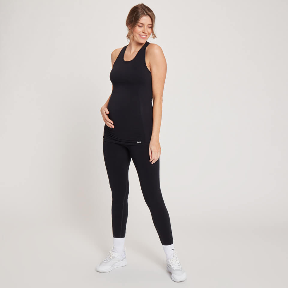 MP Women's Maternity Seamless Vest - Black