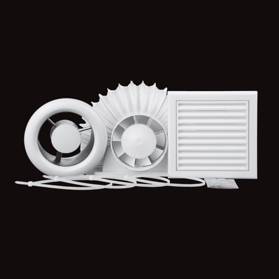 Xpelair Inline Shower Extractor Fan with Timer Delay Homebase