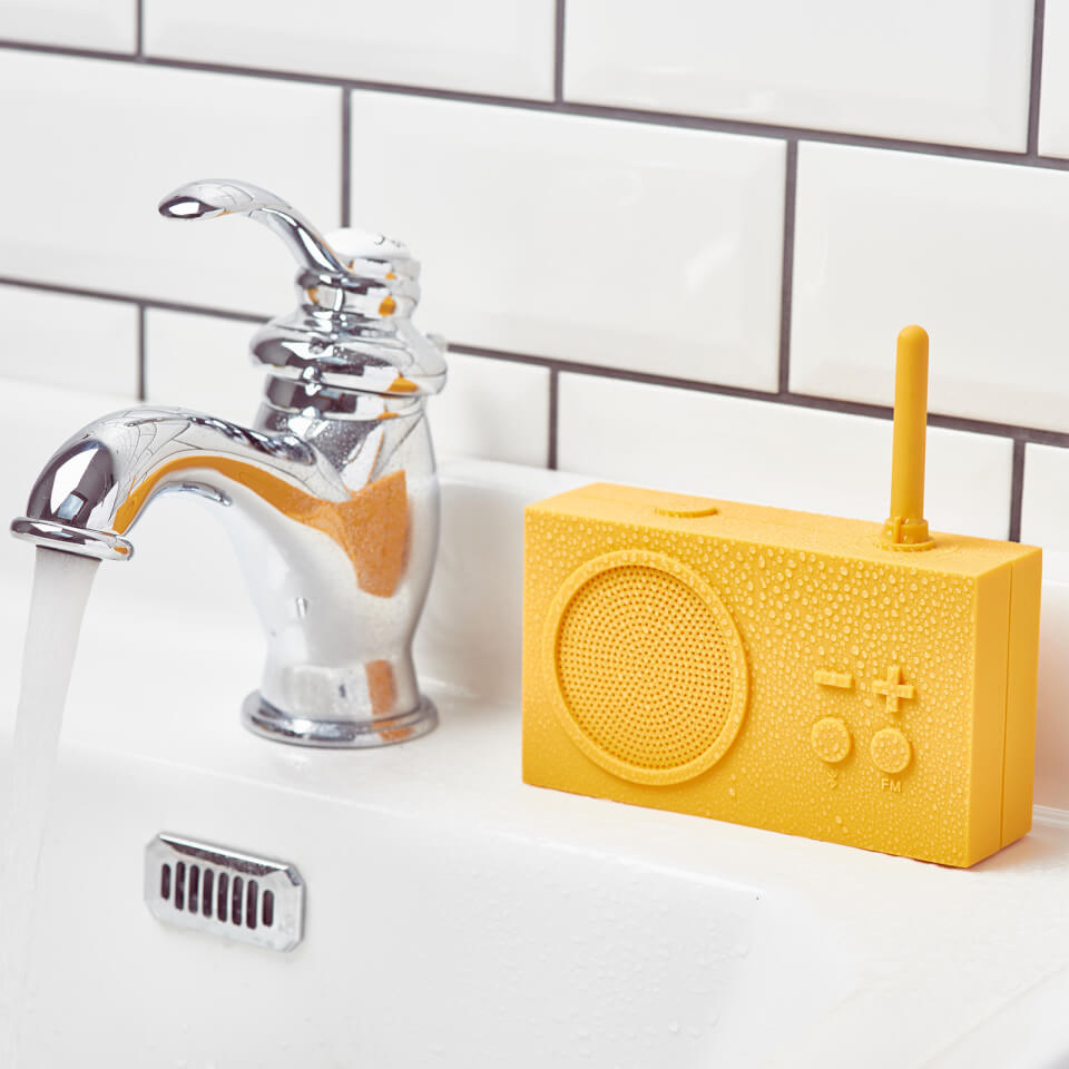 Lexon TYKHO 3 FM Radio and Bluetooth Speaker - Yellow