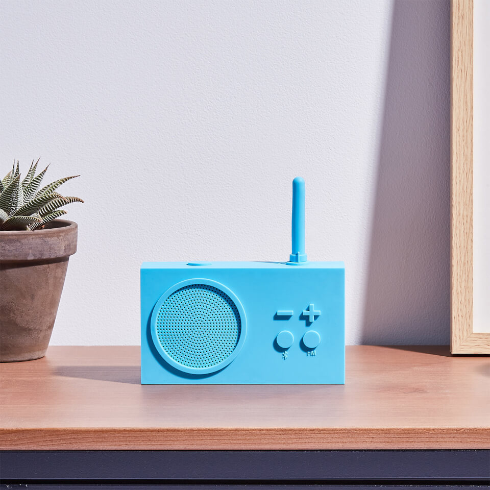 Lexon TYKHO 3 FM Radio and Bluetooth Speaker - Turquoise