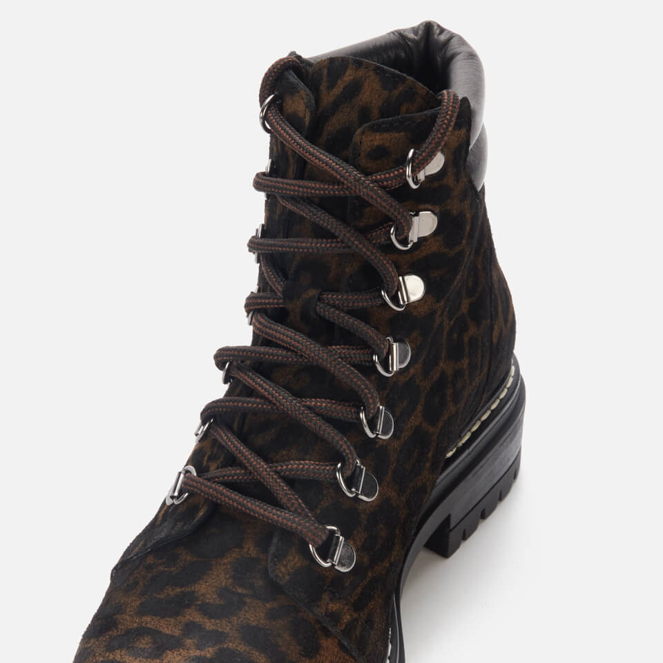 Whistles leopard top boots