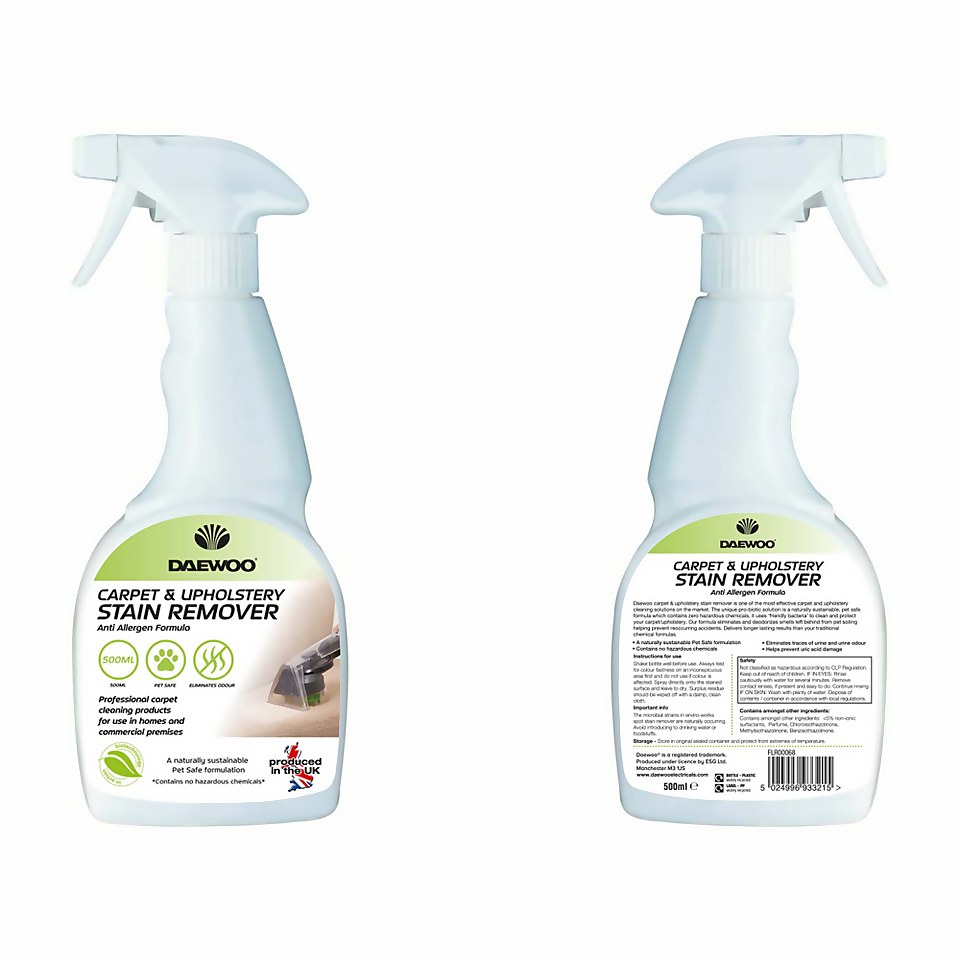 Carpet & Upholstery Stain Remover Homebase