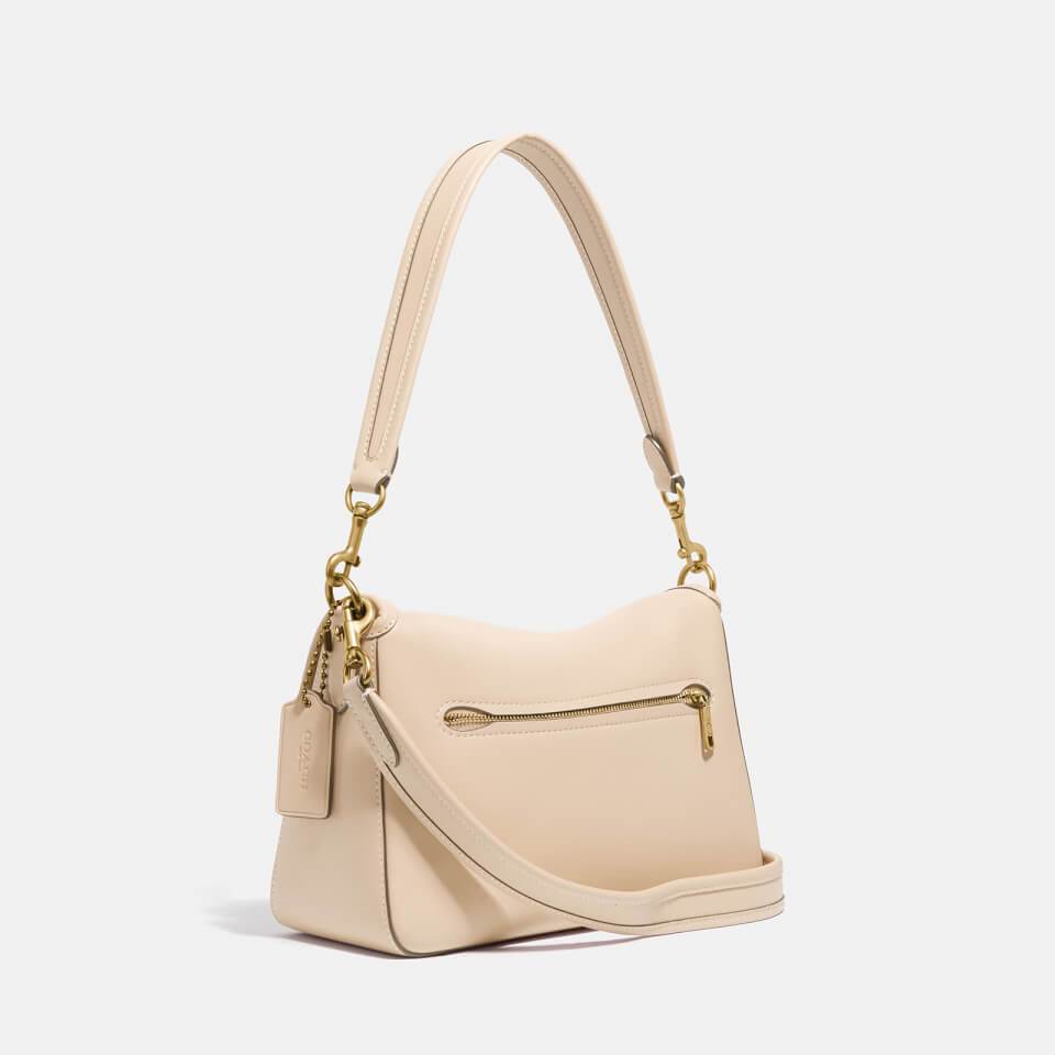 Coach Women's Soft Calf Leather Tabby Shoulder Bag - Ivory