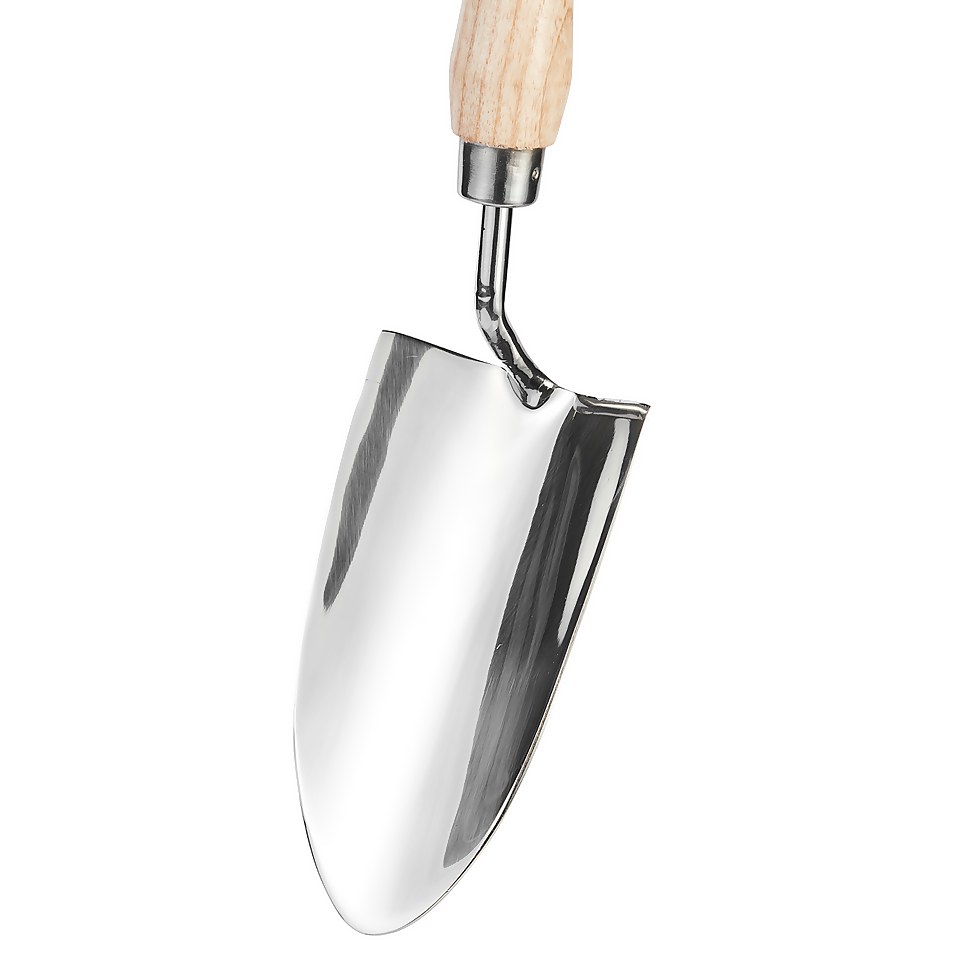 Country Living Stainless Steel Border Hand Trowel