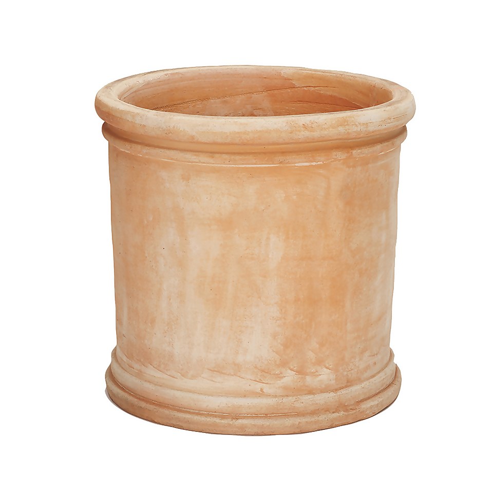 Regency Terracotta Cylinder Pot 20cm
