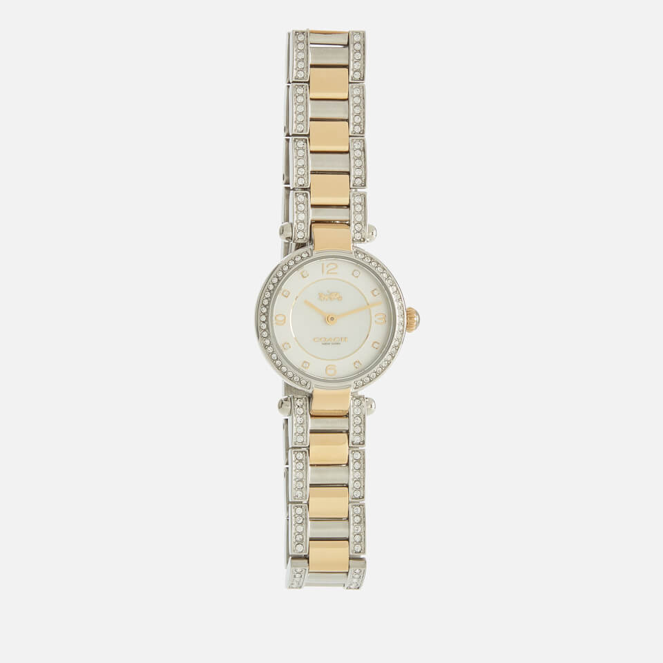 Coach Women's Cary 26mm Crystal Watch - Silver/Gold