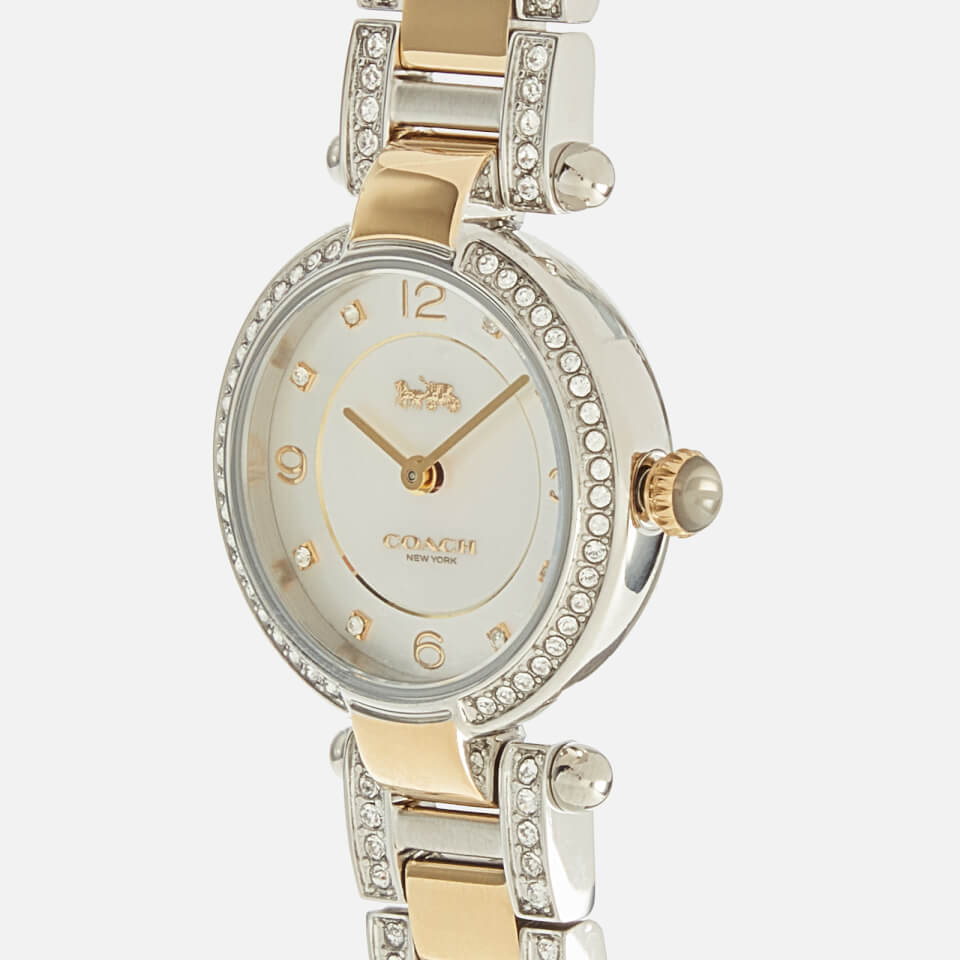 Coach Women's Cary 26mm Crystal Watch - Silver/Gold