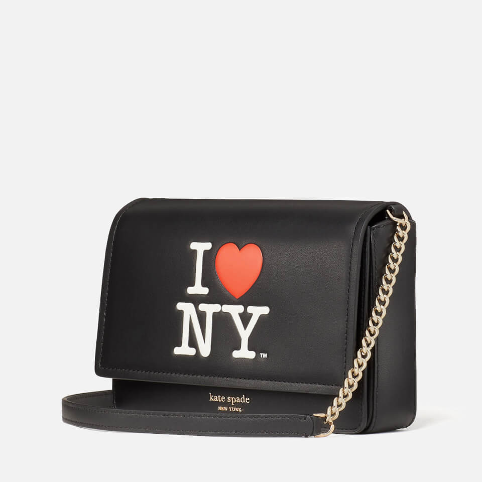Kate Spade New York Women's I Heart Ny Chain Wallet - Black Multi