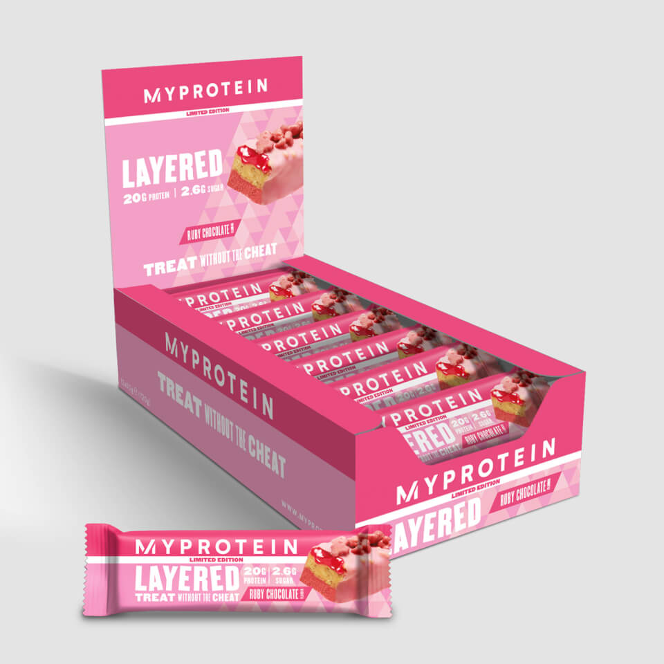 Speculoos Layered Bar - 12 x 60g - Ruby Chocolate
