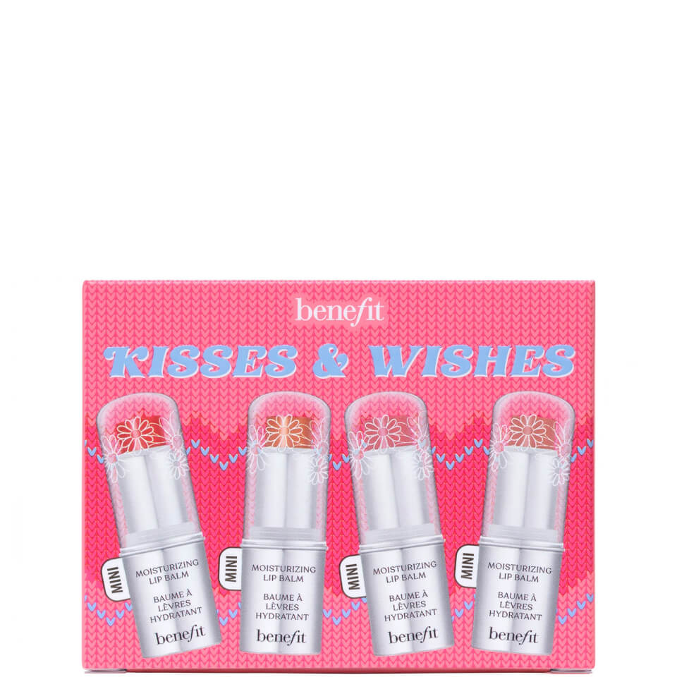 benefit Kisses and Wishes Moisturising Pigmented Lip Balm Gift Set