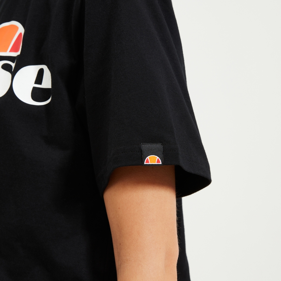Crop-T-Shirt Alberta für Damen Schwarz