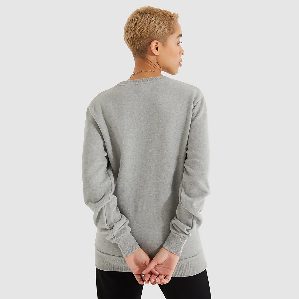 Agata Sweatshirt Grau Meliert für Damen