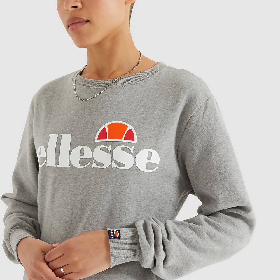 Agata Sweatshirt Grau Meliert für Damen