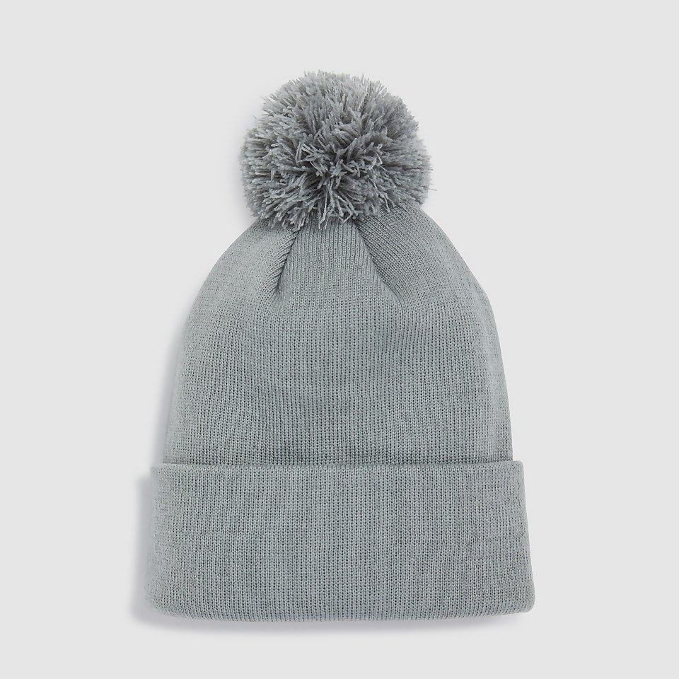 Velly Pom Pom Beanie Grey