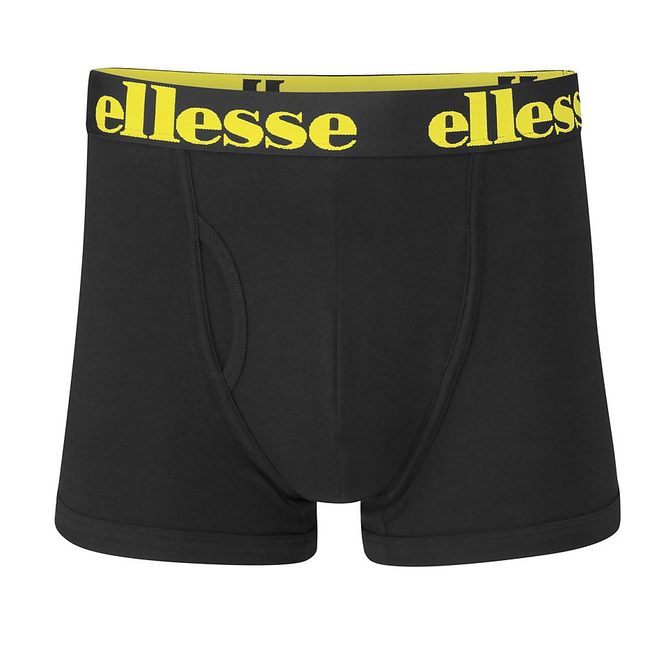 Men's Hali 3Pk Trunks Black