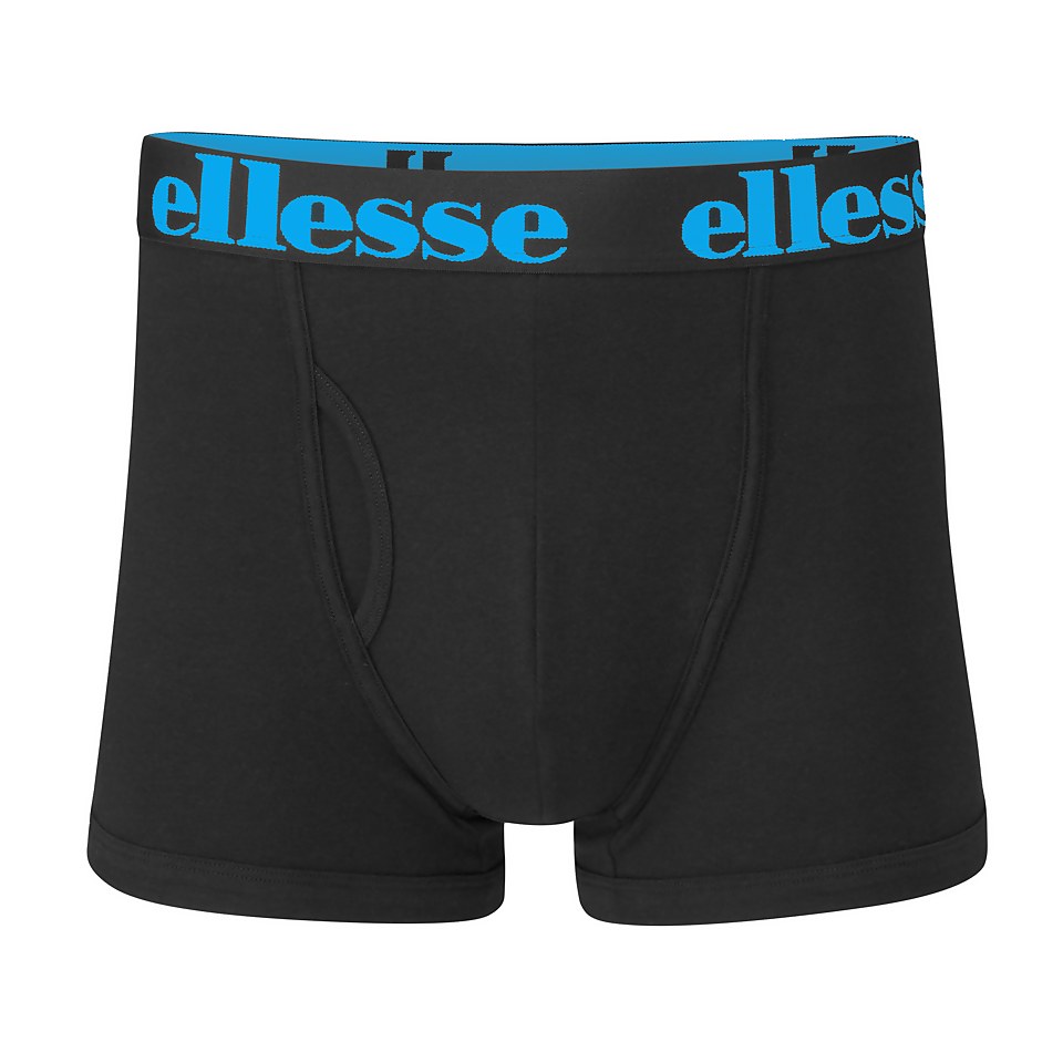 Men's Hali 3Pk Trunks Black