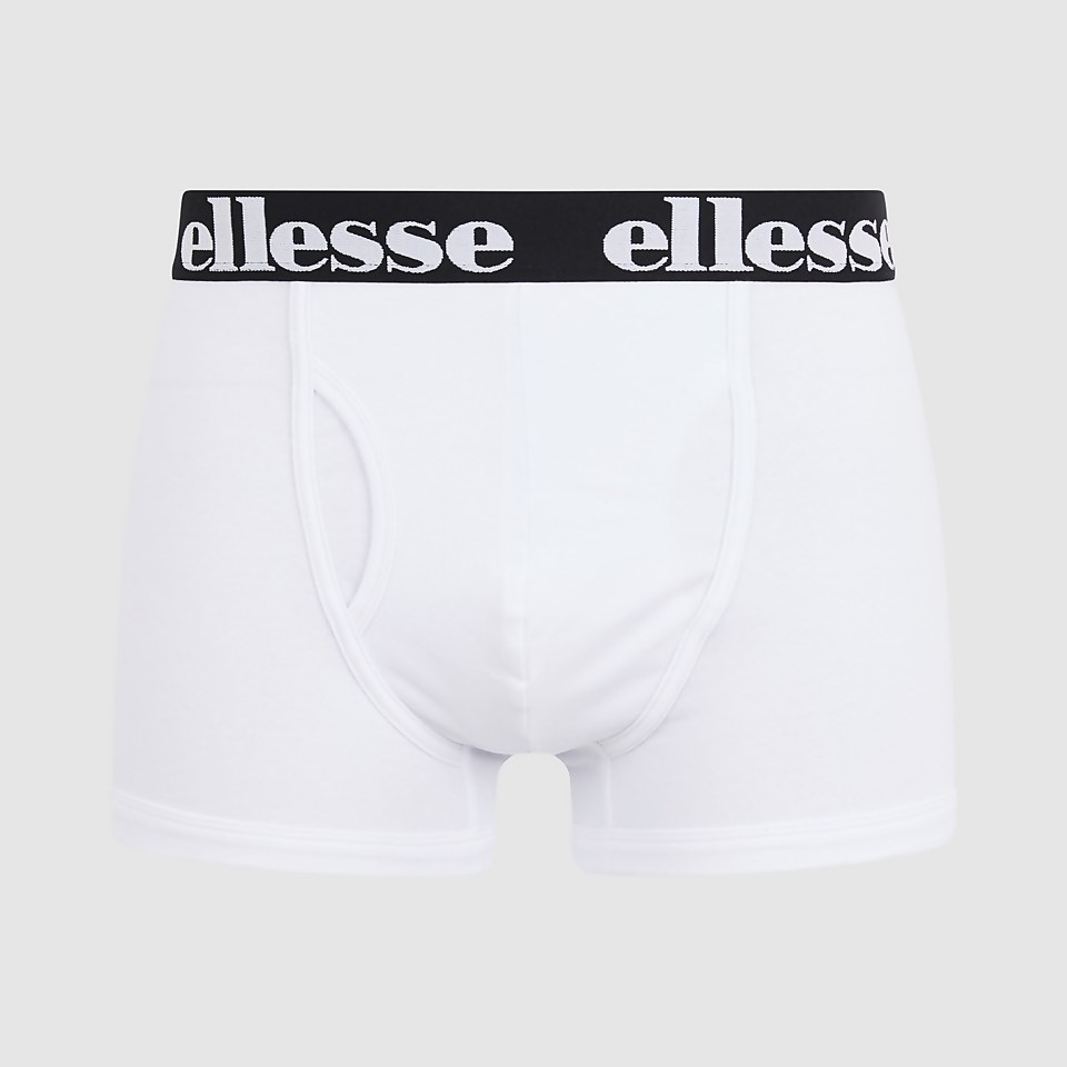 Men's Hali 3 Pack Trunks Black/Grey/White