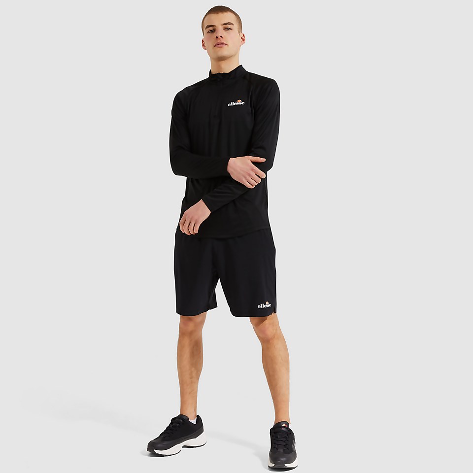 Men's Bovaro 1/2 Zip Top Black