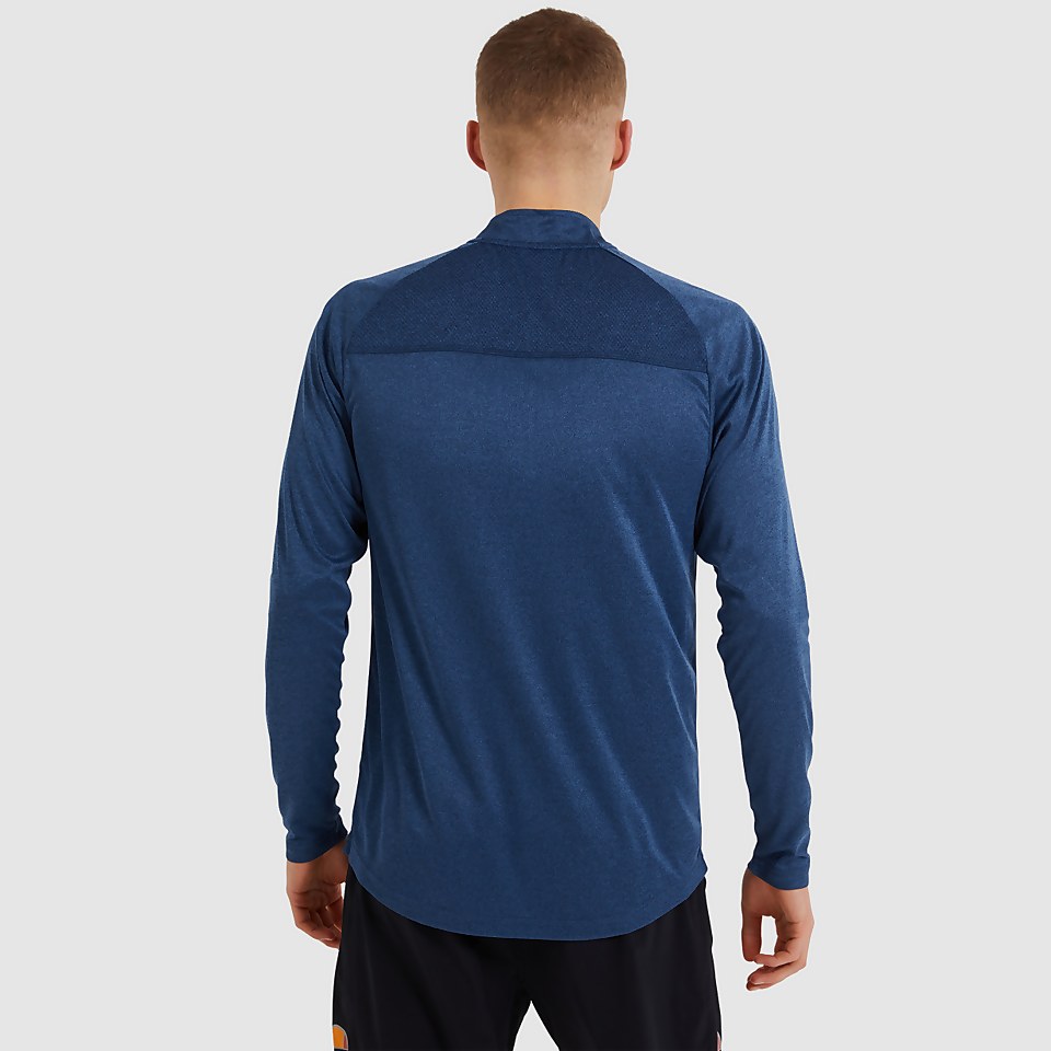 Men's Bovaro Zip Top Navy Marl