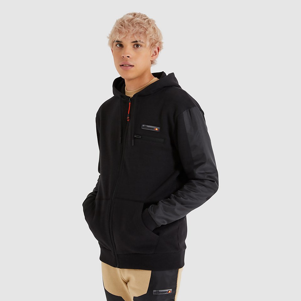 Mucchio Kapuzenpullover Schwarz