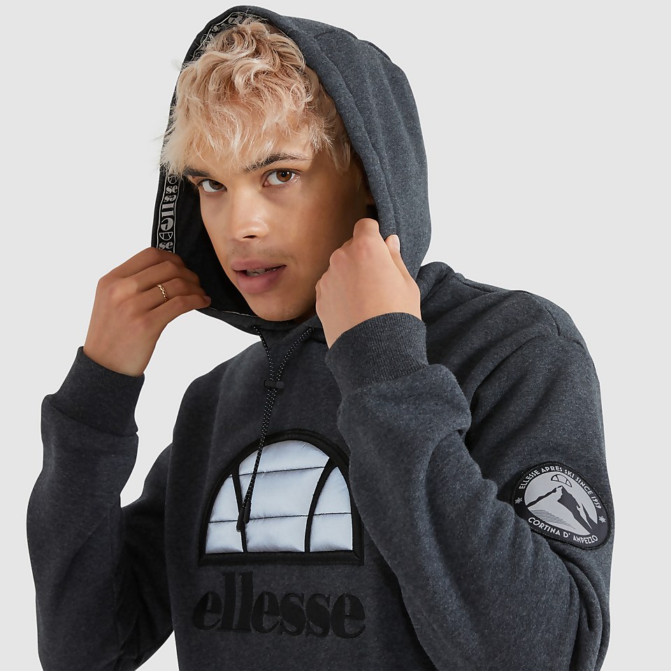 Skilla Kapuzenpullover Grau Meliert