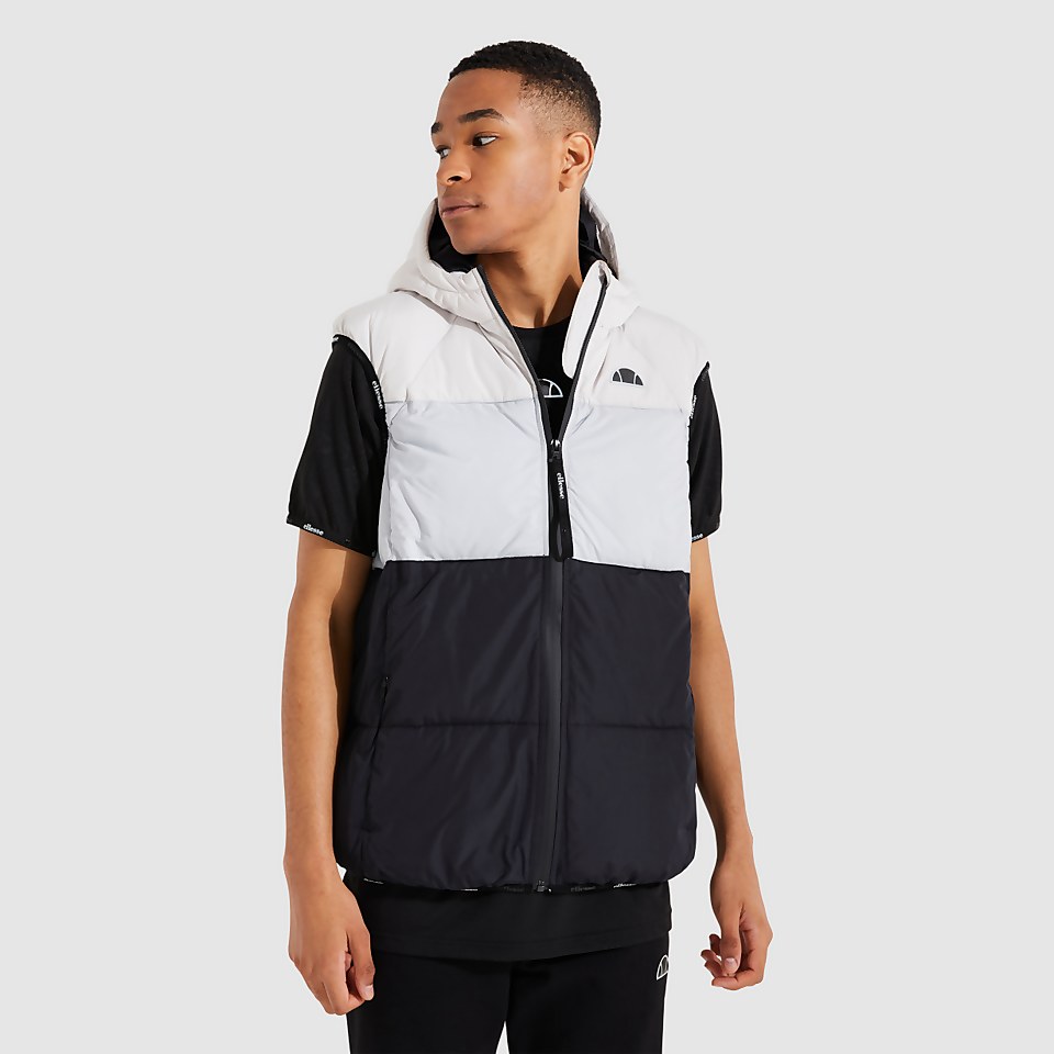 Apice Gilet Light Grey/Black