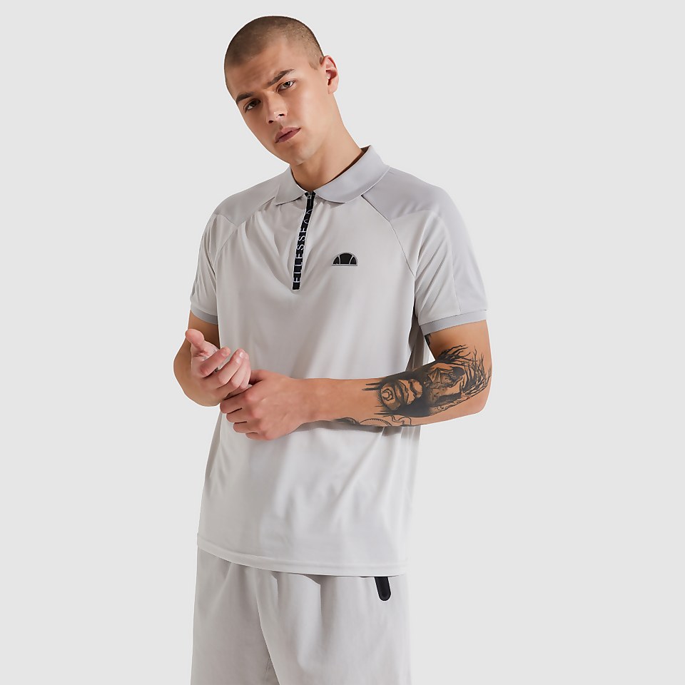 Rischio Polo Shirt Light Grey