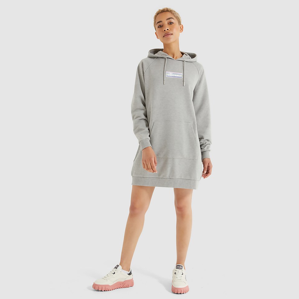 Joda Kleid Grau Meliert