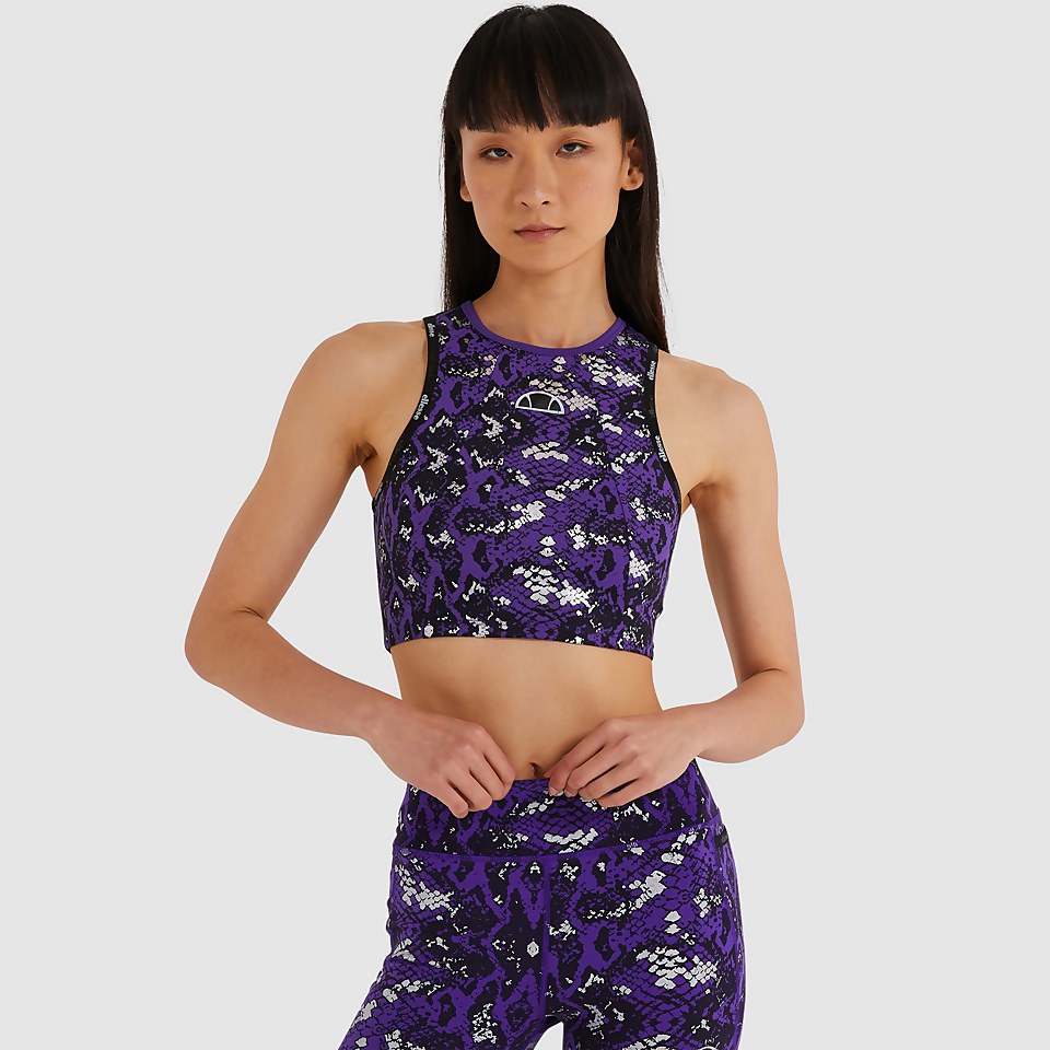 Women's Kinarva Cropped Vest All Over Print