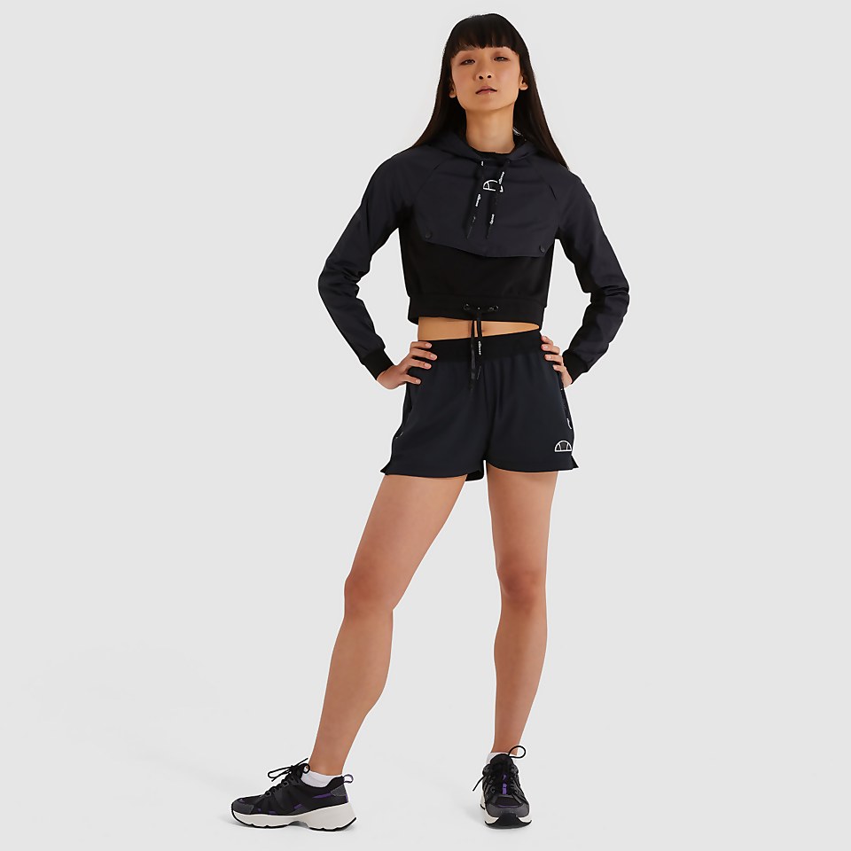 Women's Lysa Crop Hoody Black