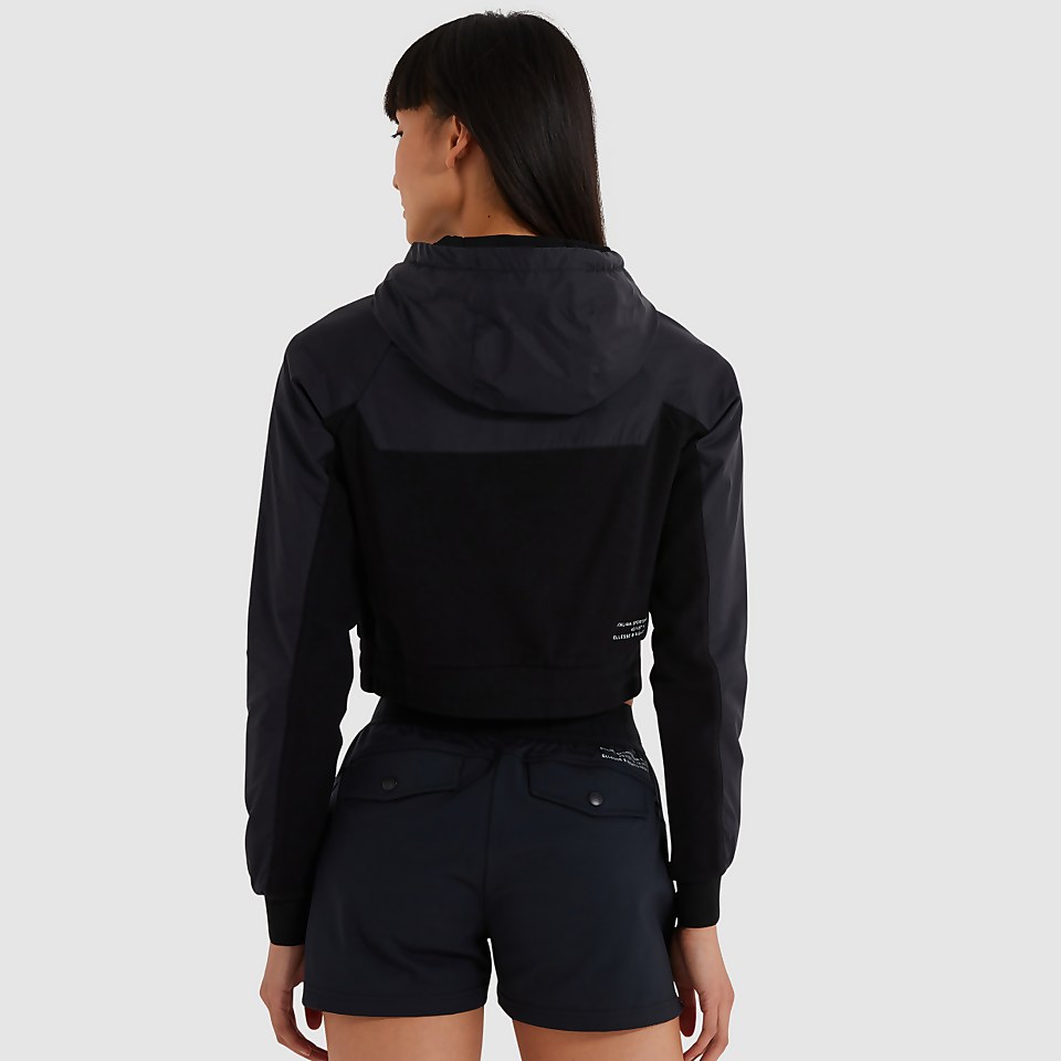 Women's Lysa Crop Hoody Black