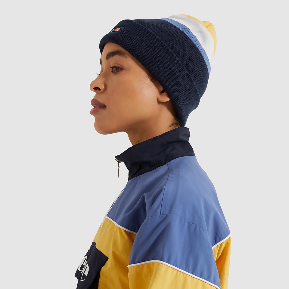 Danno Pom Pom Beanie Sak Blue