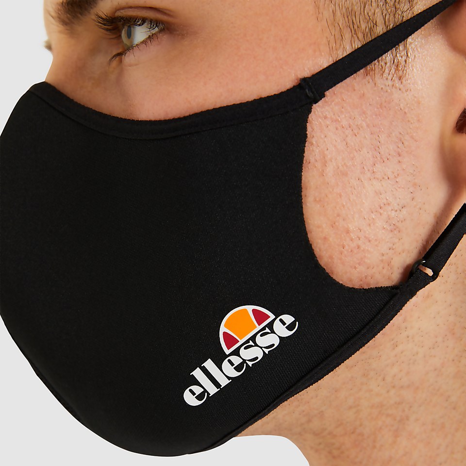 Palsito 3PK Face Covering Black