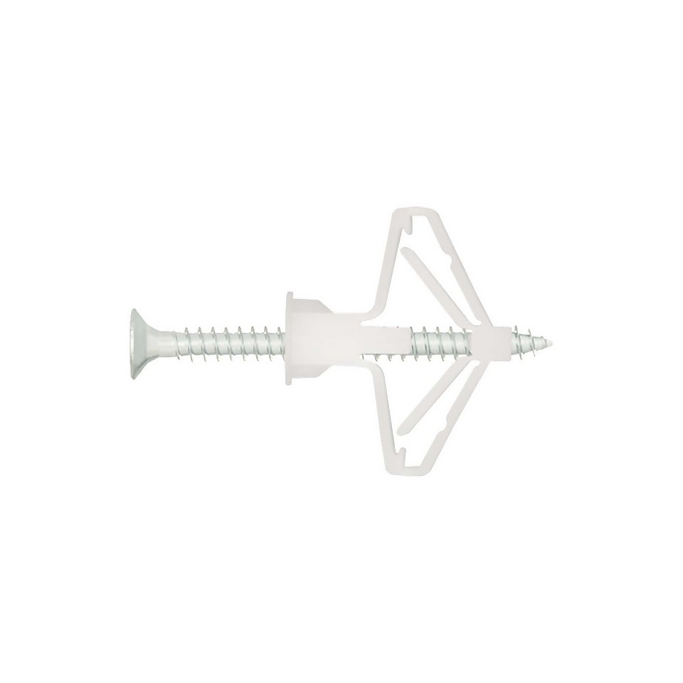 Rawlplug Plastic Toggle Screws - Pack of 10