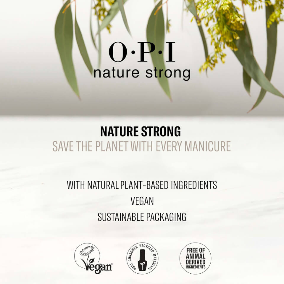 OPI Nature Strong Vegan Nail Polish - Dawn of a New Gray 15ml