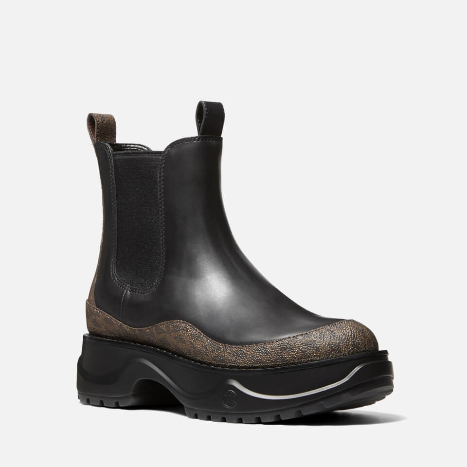 MICHAEL Michael Kors Dupree Leather Chelsea Boots