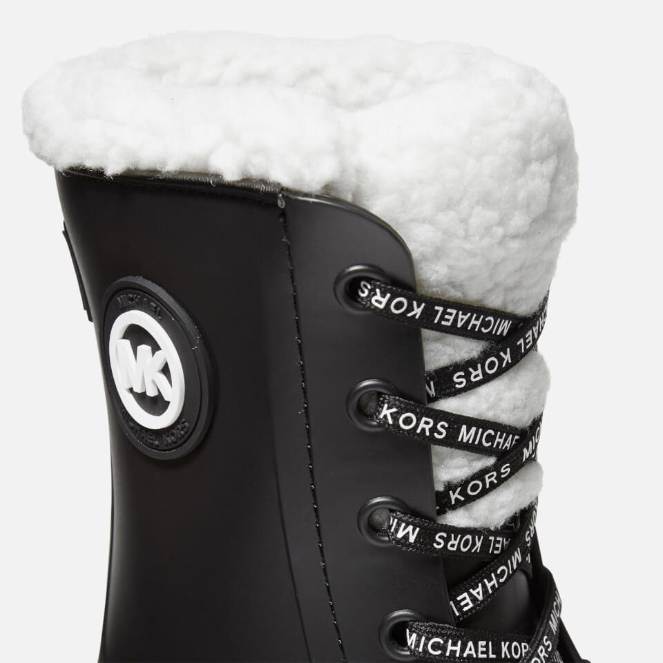 MICHAEL Michael Kors Women's Montaigne PVC Rain Boots - Black, Worldwide  Delivery