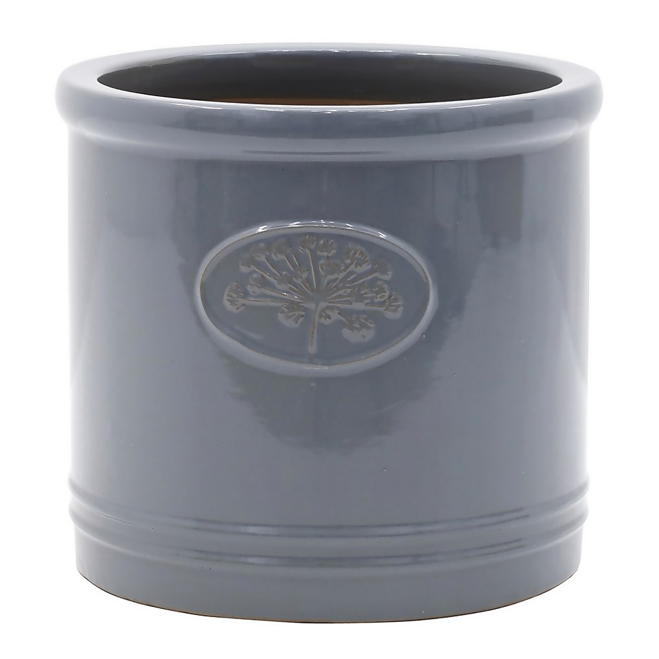 Cotswold Denim Cylinder Pot - 38cm