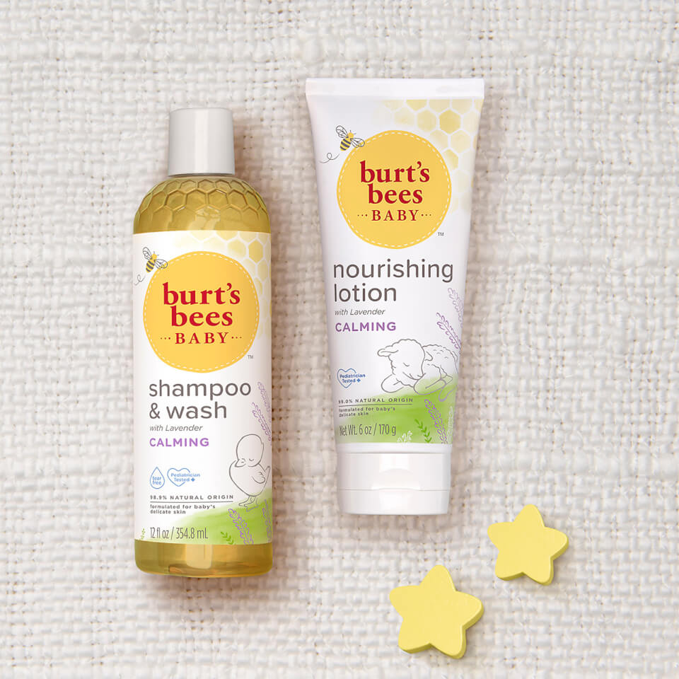 Burt's Bees Baby Calming Shampoo and Wash with Lavender